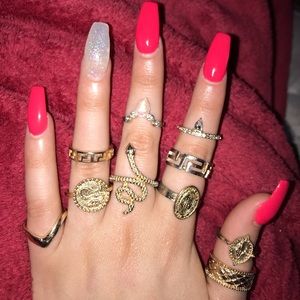 Gold rings